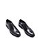 BELLE/百丽秋季专柜同款黑色牛皮商务正装布洛克鞋男皮鞋4ZJ01CM7