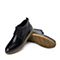 BELLE/百丽冬季专柜同款黑色水牛皮革男皮靴(毛里）B3H45DD7