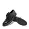 BELLE/百丽商场同款黑色布洛克雕花工艺小牛皮革正装男皮鞋B3G11CM8