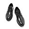 BELLE/百丽商场同款黑色小牛皮革商务正装男皮鞋B3G07CM8A