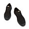 BELLE/百丽商场同款黑色磨砂牛皮革板鞋男休闲鞋5UD01CM8
