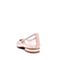 BELLE/百丽粉色人造革/羊皮革透明女单鞋00267CQ8