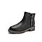 BELLE/百丽商场同款荔纹小牛皮革女短靴(毛里）BZT51DD8
