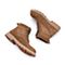 BELLE/百丽马丁靴商场同款牛剖层皮革/布女皮靴(薄绒里)T4Z1DDD8