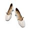 BELLE/百丽玛丽珍鞋春商场同款漆牛皮革粗跟女单鞋BTN14AQ9