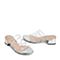 BELLE/百丽清凉拖鞋夏季商场同款透明胶条女凉鞋BOJA8BT9
