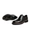 百丽布洛克休闲男鞋商场同款商务正装系带黑色皮鞋婚鞋B7204DM9