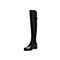 BELLE/百丽冬商场同款牛皮革女皮长靴（绒里）U6P1DDC9