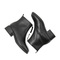 BELLE/百丽冬商场同款油皮牛皮革女皮短靴(薄绒里)3FZ48DD9