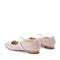 百丽平底单鞋女春季商场新款玛丽珍条带休闲鞋BSWF5AQ0
