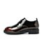 BELLE/百丽商场同款超纤漆人造革女鞋3MZ20AM0