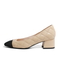 BELLE/百丽商场同款羊皮革女小香风单鞋皮鞋3RF01AQ0