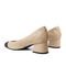 BELLE/百丽商场同款羊皮革女小香风单鞋皮鞋3RF01AQ0
