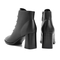 百丽复古时装靴女2021冬新款商场同款羊皮革粗跟短靴W9B2DDD1