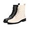 百丽弹力靴女2021冬新款商场同款潮流时尚袜靴短靴X2L1DDZ1