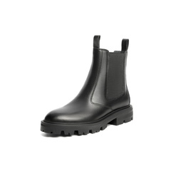 百丽切尔西靴女2021冬新款商场同款时尚炸街烟筒靴X1G1DDD1