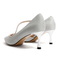 百丽设计感缠绕高跟鞋女2022秋新商场同款尖头单鞋BIB32CK2