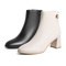 百丽舒适时装靴女2022冬新商场同款羊皮革柔软短靴Y5J1DDD2