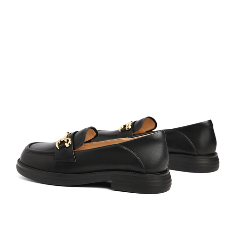 百丽简约乐福鞋2022春新舒适通勤百搭单鞋B1270AA2