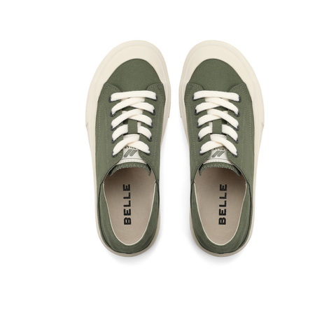 百丽简约百搭帆布鞋女2023夏新商场同款清新休闲鞋Z3R1DBM3