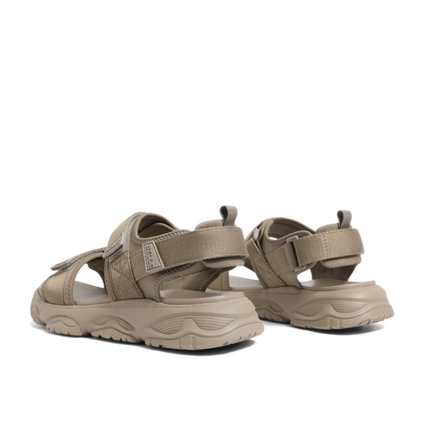 百丽厚底沙滩凉鞋男2023夏新魔术贴户外度假休闲运动凉鞋A1147BL3