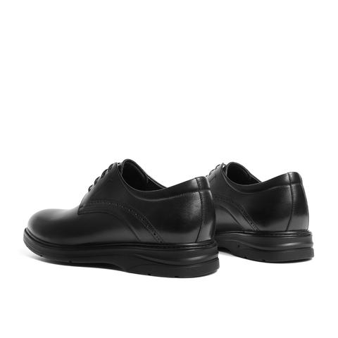 百丽通勤商务皮鞋男2023秋新牛皮革婚宴出席职场正装鞋A1182CM3