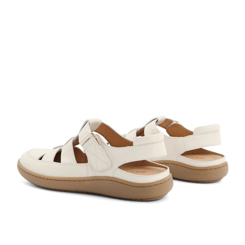 百丽舒适猪笼鞋女2023夏新商场同款度假罗马鞋Z8X1DBL3