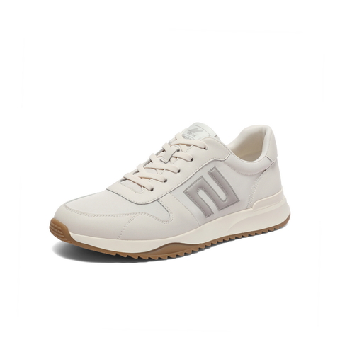 百丽潮搭休闲鞋男2023秋新商场同款跑道设计运动风老爹鞋D8F05CM3