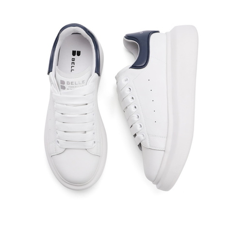 百丽厚底小白鞋女2023秋新商场同款时尚撞色板W7V1DAM3