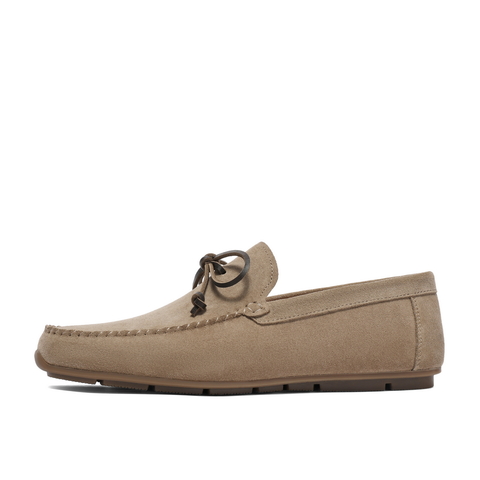 百丽时尚一脚蹬豆豆鞋男2024春季新款舒适套脚休闲懒人鞋A1379AM4