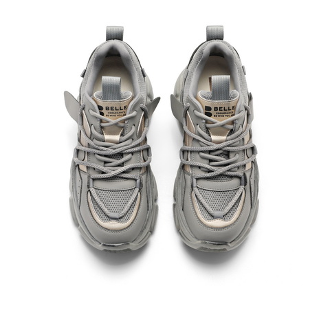 百丽机甲风帅气老爹鞋女24春新商场同款酷飒休闲鞋A6F1DAM4