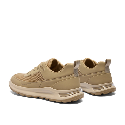 百丽简约透气休闲鞋男鞋2024夏新轻盈厚底户外跑步运动鞋A1634BM4