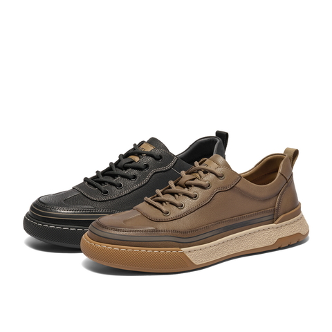 百丽舒适硬朗休闲板鞋男鞋2024秋新商场同款户外工装鞋子D2F01CM4