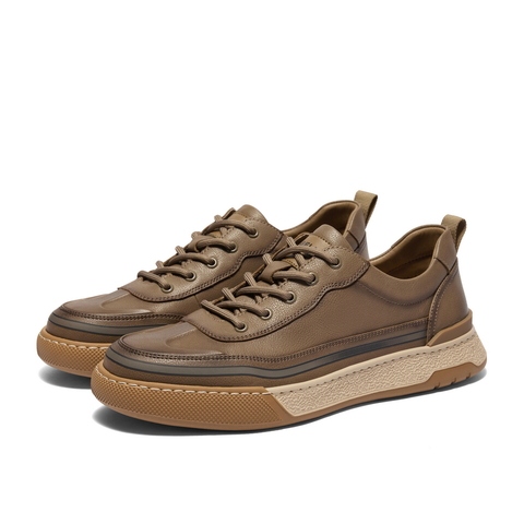 百丽舒适硬朗休闲板鞋男鞋2024秋新商场同款户外工装鞋子D2F01CM4