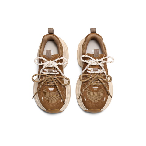 百丽休闲舒适老爹鞋女2024秋新户外运动鞋B2283CM4