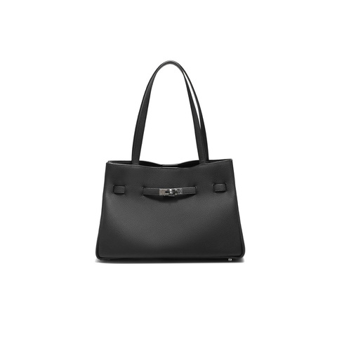 百丽包包女2024冬商场同款质感通勤大容量单肩斜挎托特包M7959DX4