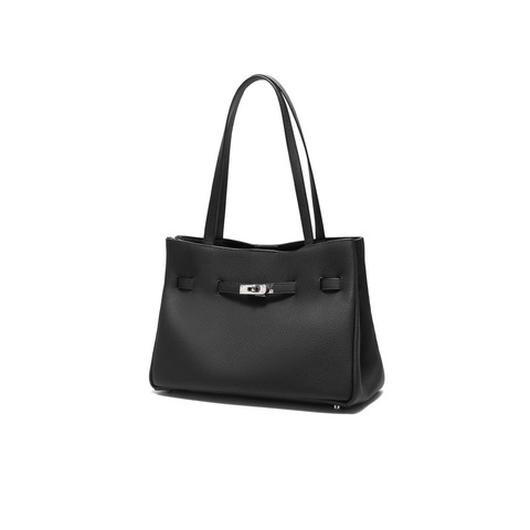 百丽包包女2024冬商场同款质感通勤大容量单肩斜挎托特包M7959DX4