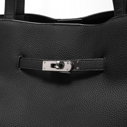 百丽包包女2024冬商场同款质感通勤大容量单肩斜挎托特包M7959DX4