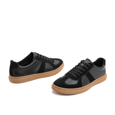 百丽复古悠悠鞋板鞋男春夏款软底潮流休闲小白鞋52022AM4