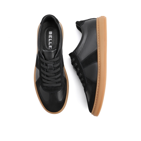 百丽复古悠悠鞋板鞋男春夏款软底潮流休闲小白鞋52022AM4