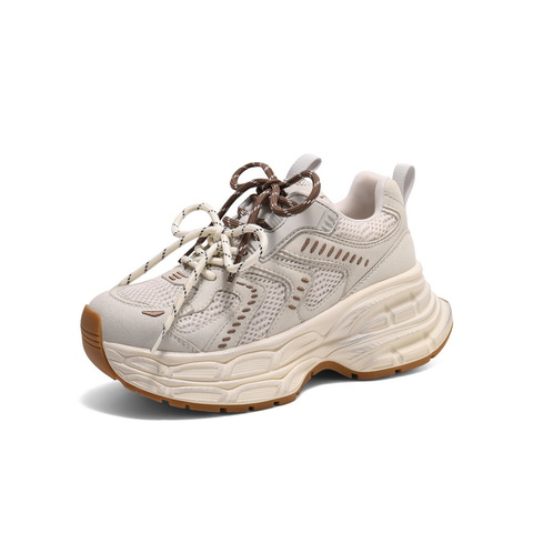百丽休闲舒适老爹鞋女2024秋新户外运动鞋B2283CM4