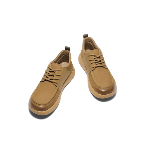 百丽复古高帮休闲鞋男2024冬新商场同款户外工装鞋加绒8LT11DD4