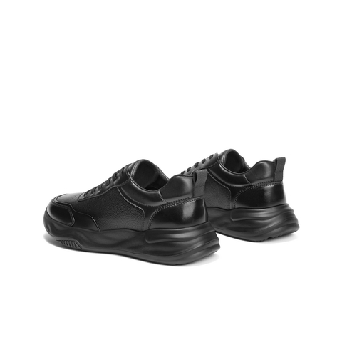 百丽轻盈厚底休闲健步鞋男2024春新舒适爸爸鞋商务运动鞋A1852AM4