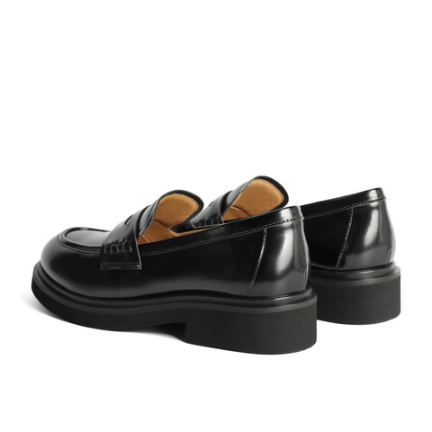 百丽复古乐福鞋女2024秋新商场同款通勤单鞋B5J1DCA4