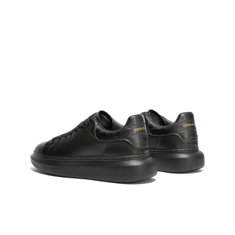 百丽青春减龄小白鞋男2024秋牛皮革厚底增高百搭休闲板鞋A1761CM4