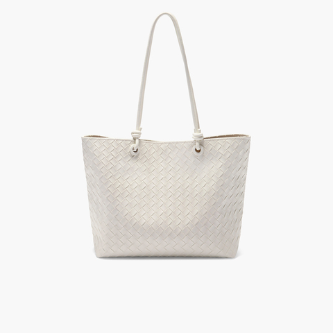 百丽包包女2025夏季新品时尚通勤度假休闲单肩编织托特包BL829BX4