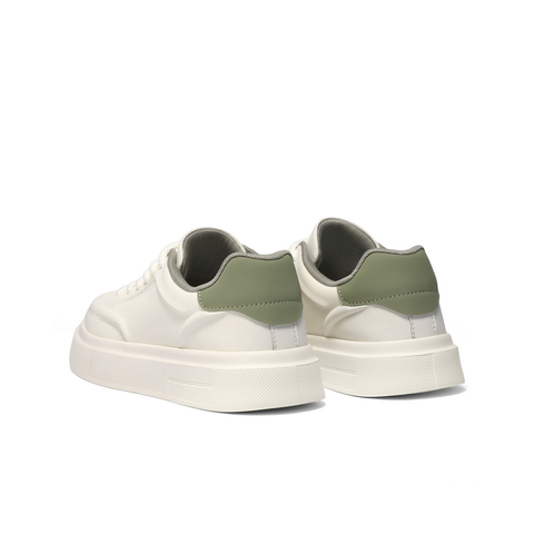 百丽减龄百搭小白鞋男2024秋新轻盈厚底舒适潮搭休闲板鞋A2203CM4