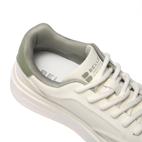 百丽减龄百搭小白鞋男2024秋新轻盈厚底舒适潮搭休闲板鞋A2203CM4