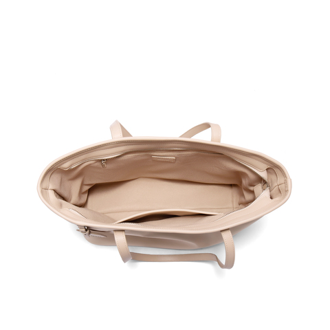 百丽包包女夏季新品简约轻便通勤大容量织物单肩托特包JY109BX4