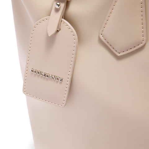 百丽包包女夏季新品简约轻便通勤大容量织物单肩托特包JY109BX4